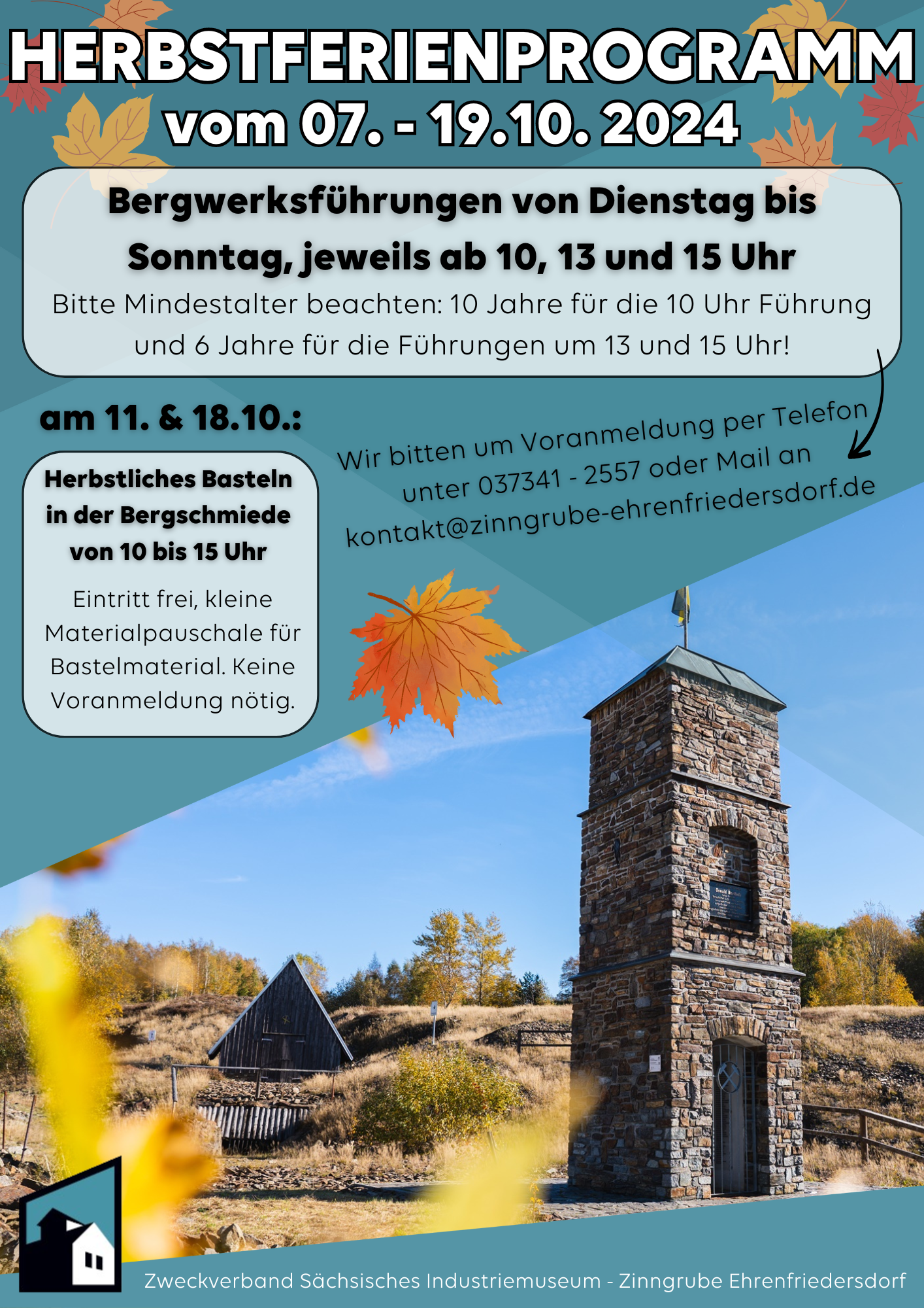 Plakat Herbstferienprogramm 2024